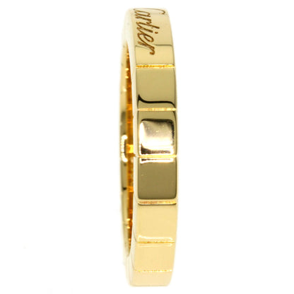 CARTIER Lanier # 47 Ring K18 Yellow Gold Ladies [Used]