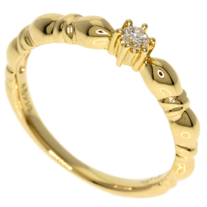 TASAKI Diamond Ring K18 Yellow Gold Ladies [Used]