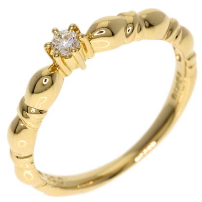 TASAKI Diamond Ring K18 Yellow Gold Ladies [Used]