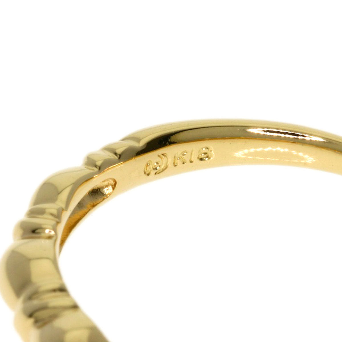 TASAKI Diamond Ring K18 Yellow Gold Ladies [Used]