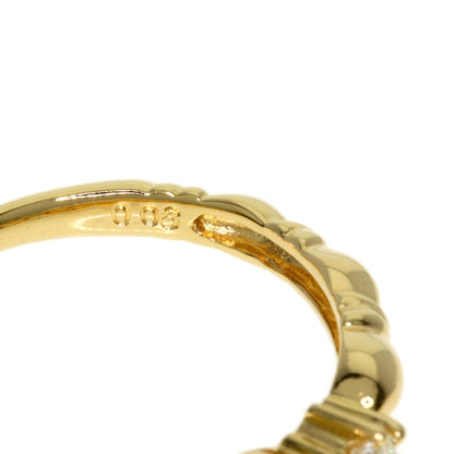 TASAKI Diamond Ring K18 Yellow Gold Ladies [Used]