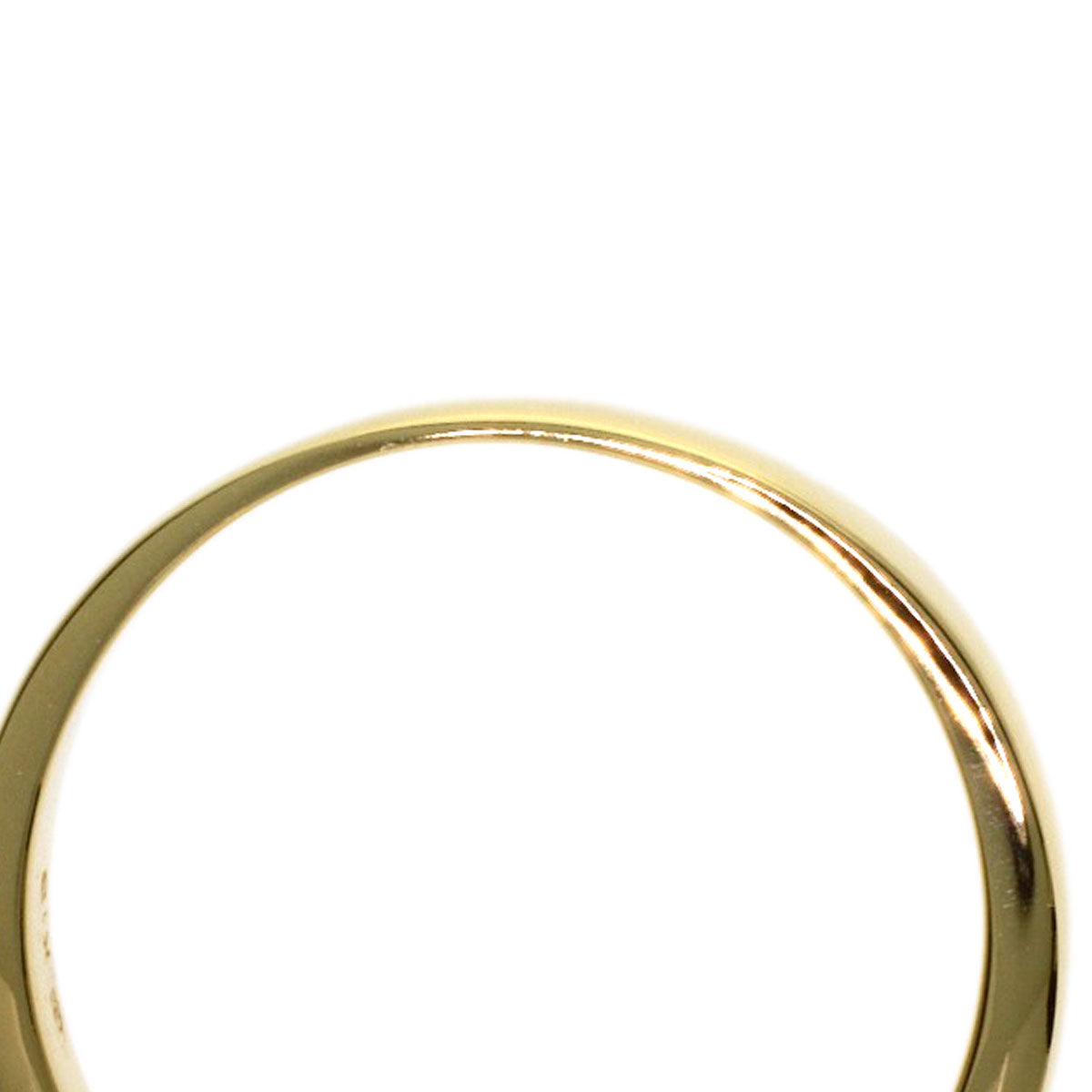 MIKIMOTO Ribbon Diamond Ring K18 Yellow Gold Ladies [Used]