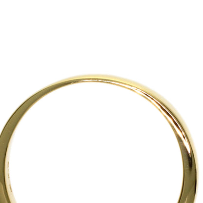 MIKIMOTO Ribbon Diamond Ring K18 Yellow Gold Ladies [Used]