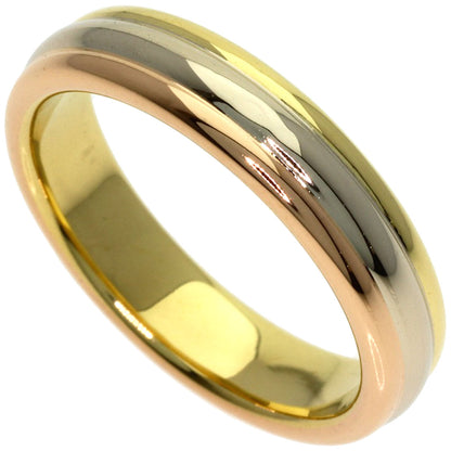 CARTIER Three Color #57 Ring K18 Yellow Gold 18K Pink GoldLadies [Used]