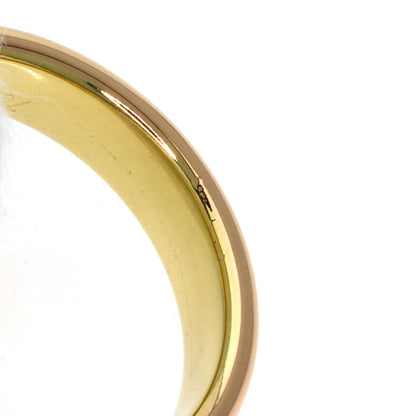 CARTIER Three Color #57 Ring K18 Yellow Gold 18K Pink GoldLadies [Used]