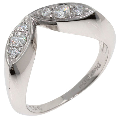 Dior Diamond Ring Platinum PT950 Ladies [Used]