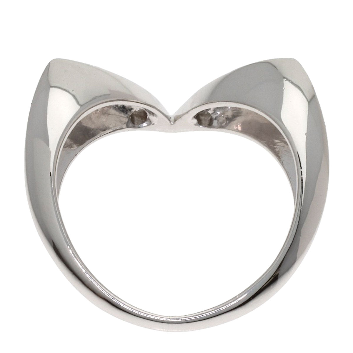 Dior Diamond Ring Platinum PT950 Ladies [Used]