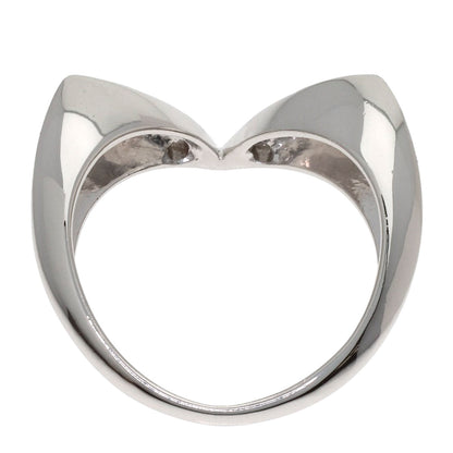 Dior Diamond Ring Platinum PT950 Ladies [Used]