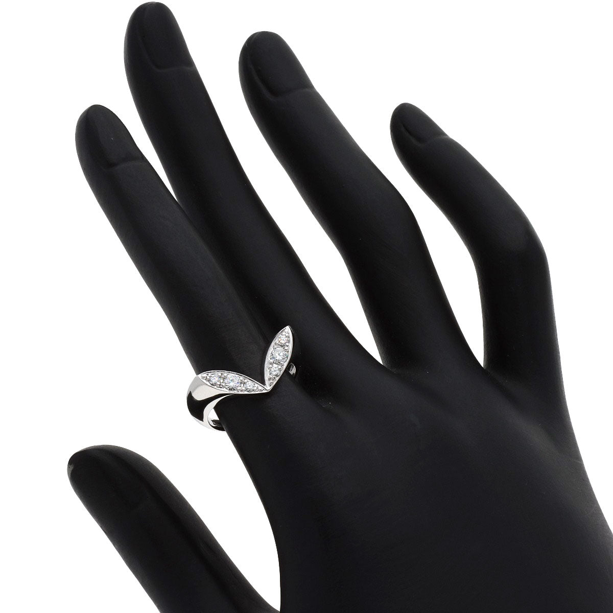 Dior Diamond Ring Platinum PT950 Ladies [Used]