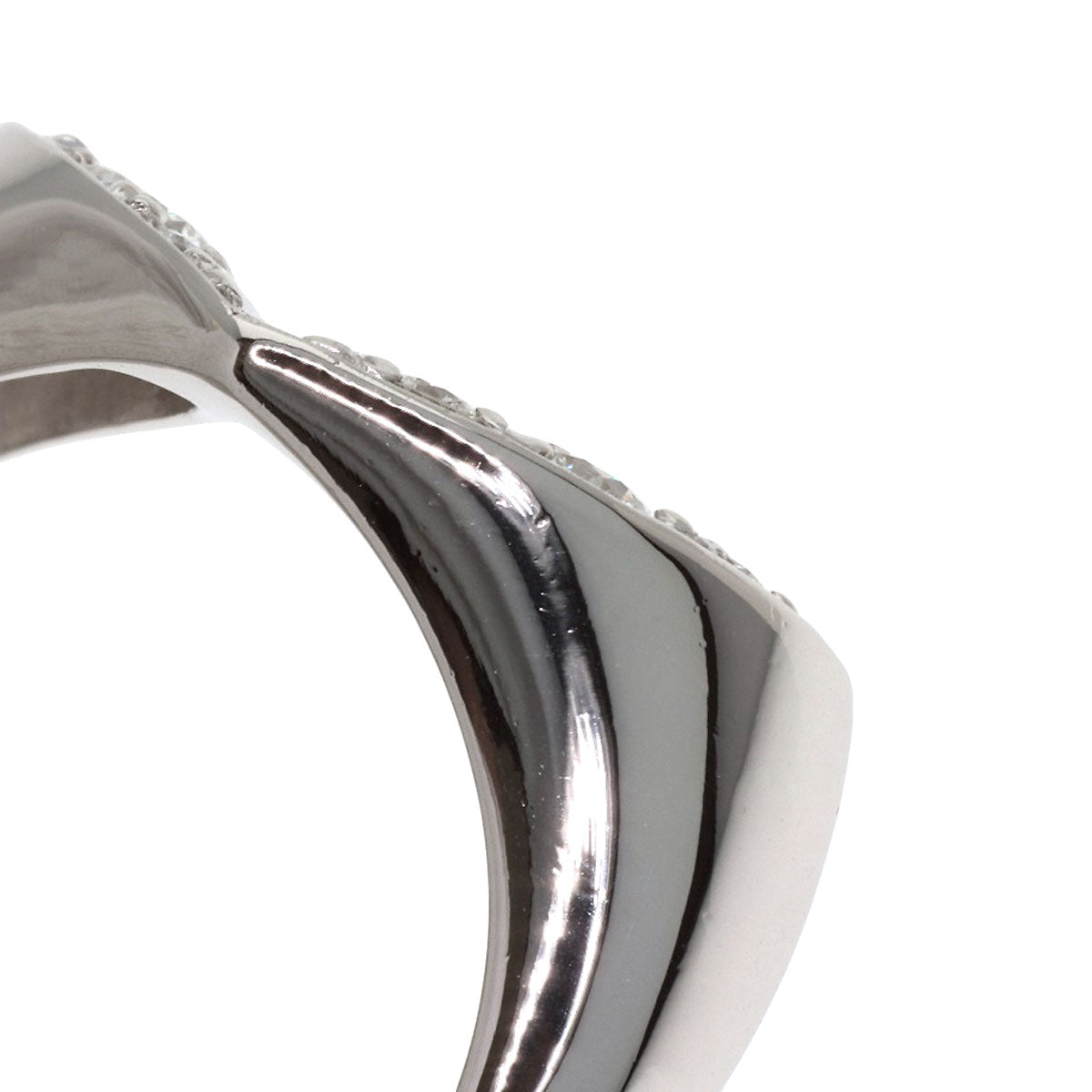 Dior Diamond Ring Platinum PT950 Ladies [Used]