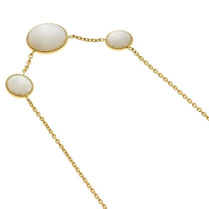 Dior Rose de Vent Diamond Necklace K18 Yellow Gold Ladies [Used]