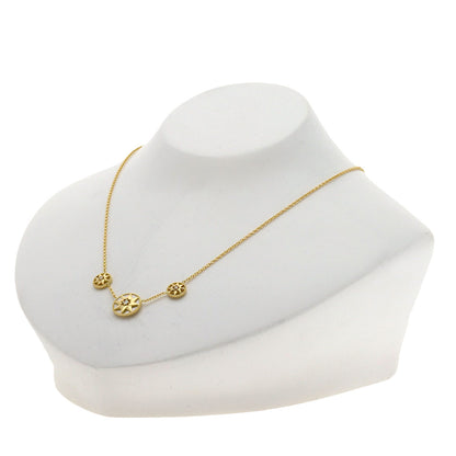 Dior Rose de Vent Diamond Necklace K18 Yellow Gold Ladies [Used]