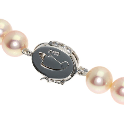 Akoya pearl Pearl Necklace K14 White Gold 42g　Ladies