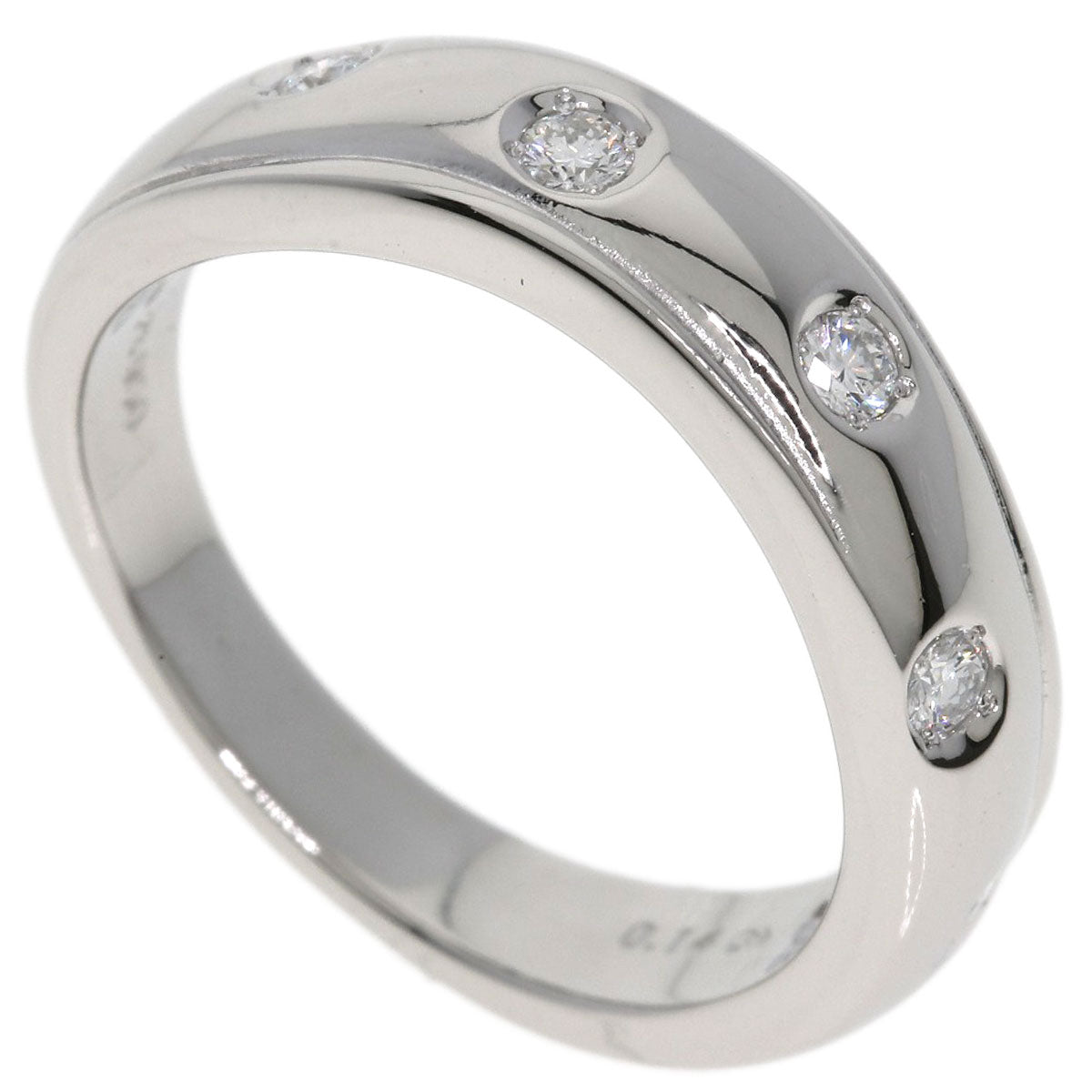 MIKIMOTO 5P Diamond Ring Platinum PT950 Ladies [Used]