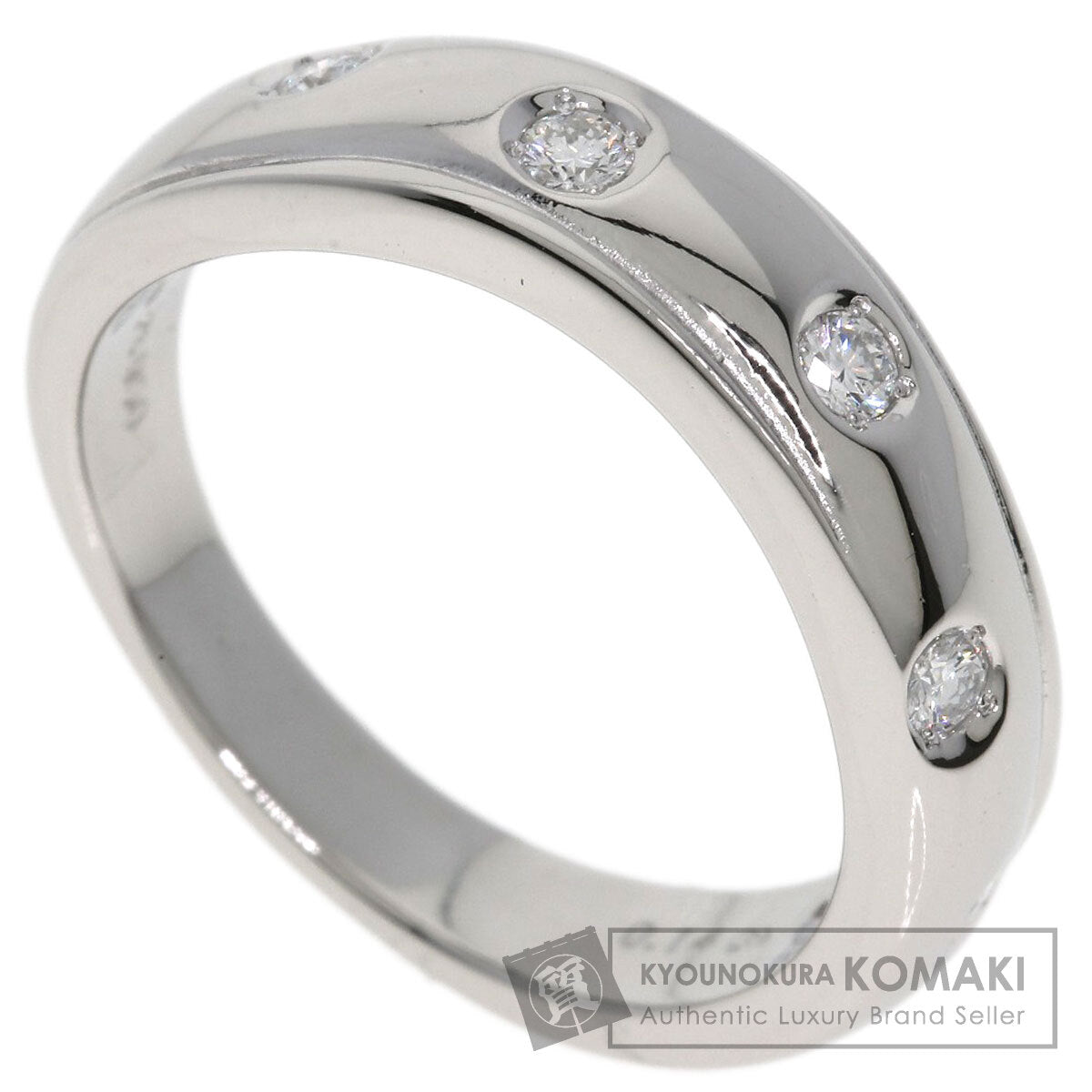 MIKIMOTO 5P Diamond Ring Platinum PT950 Ladies [Used]