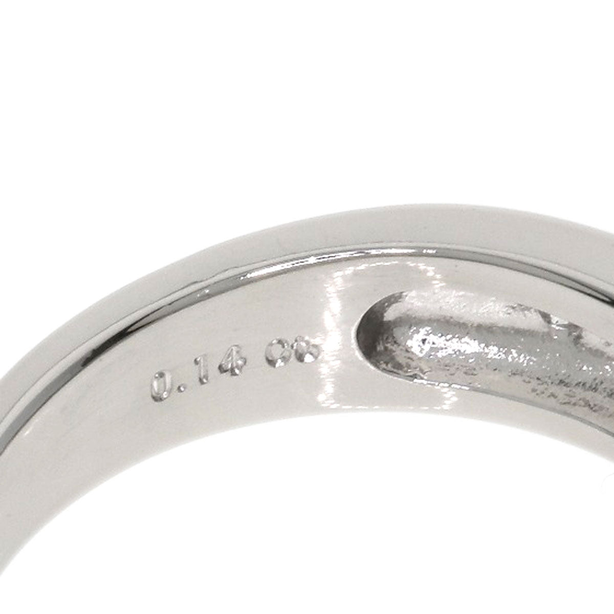 MIKIMOTO 5P Diamond Ring Platinum PT950 Ladies [Used]