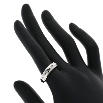 MIKIMOTO 5P Diamond Ring Platinum PT950 Ladies [Used]