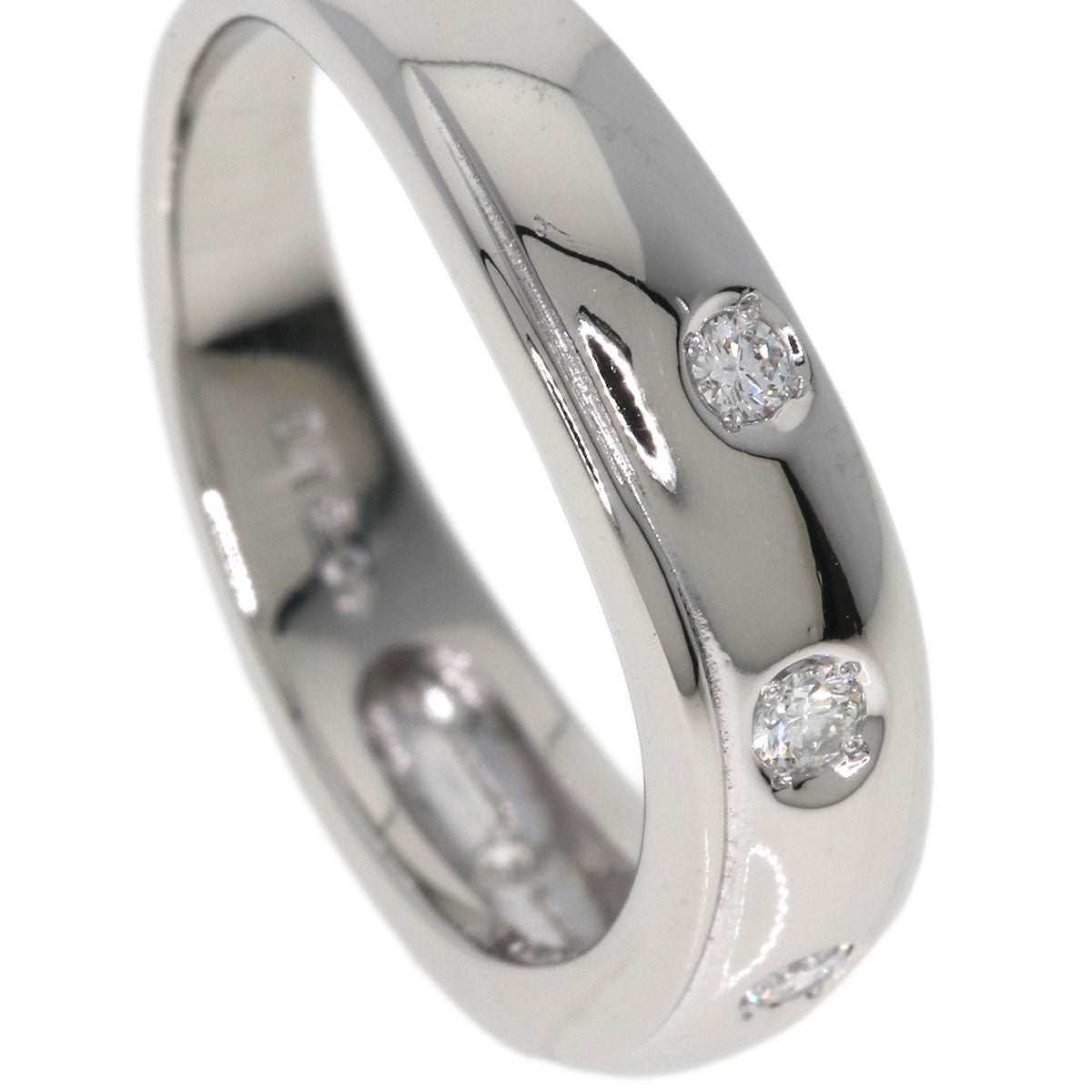 MIKIMOTO 5P Diamond Ring Platinum PT950 Ladies [Used]