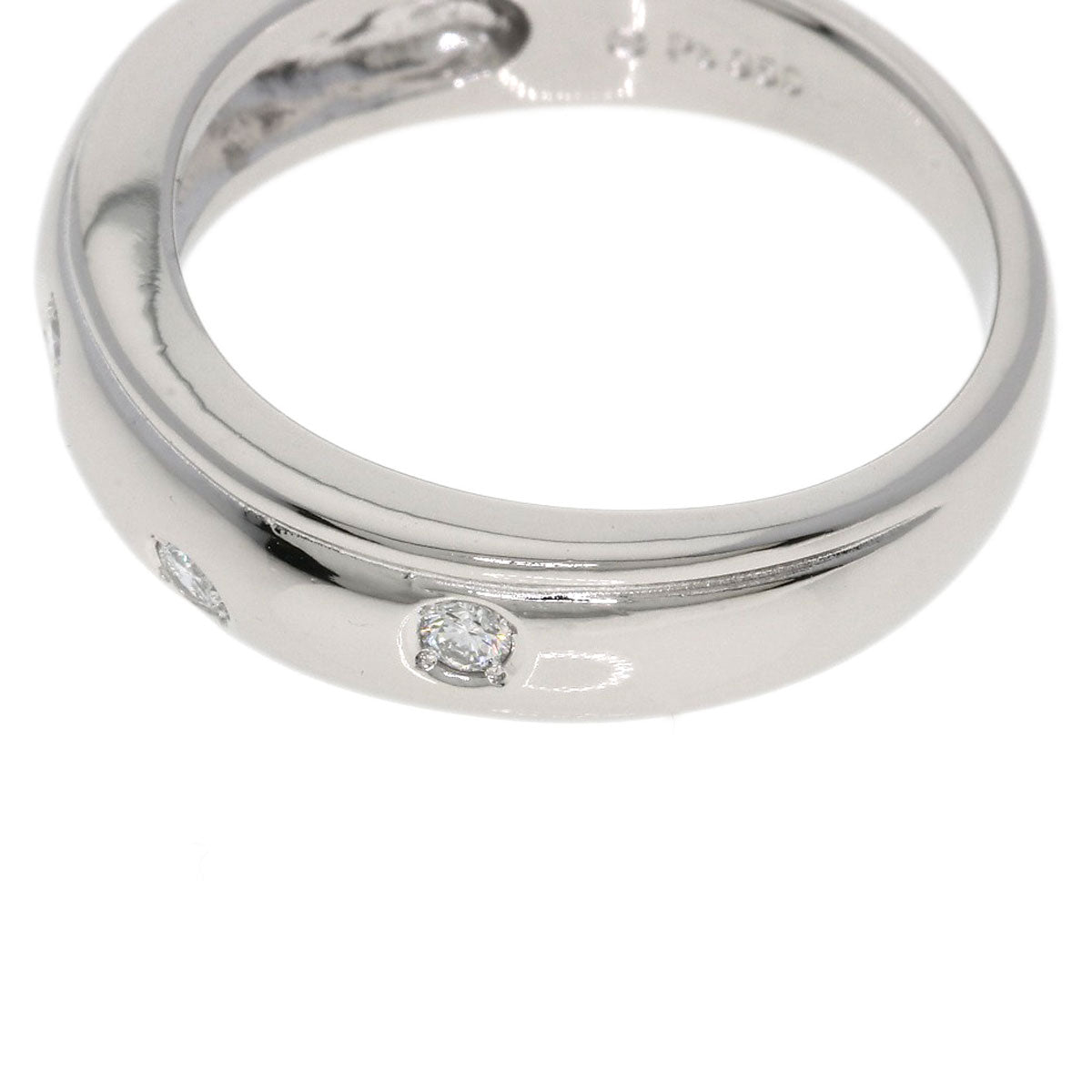 MIKIMOTO 5P Diamond Ring Platinum PT950 Ladies [Used]