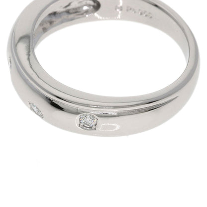 MIKIMOTO 5P Diamond Ring Platinum PT950 Ladies [Used]