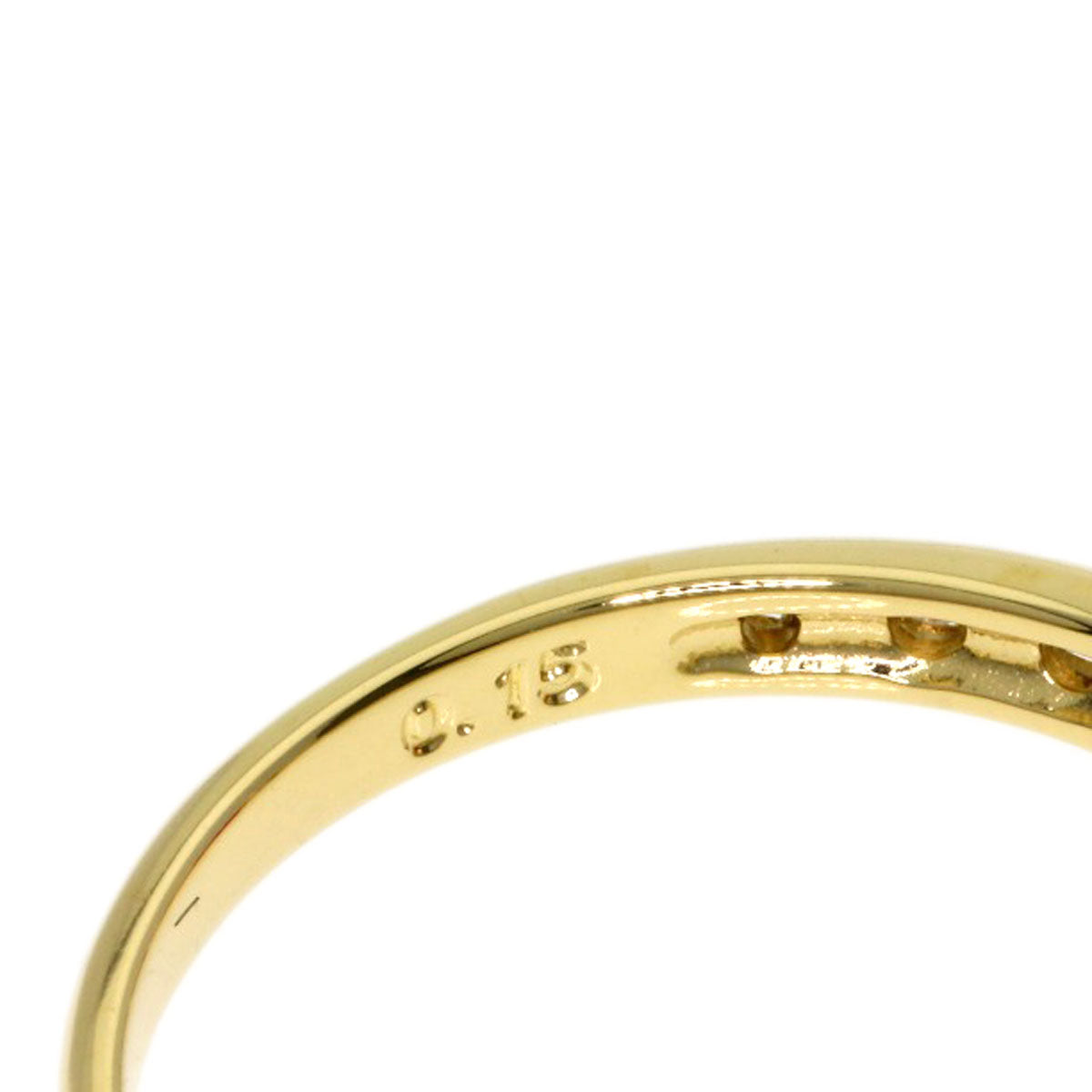 TASAKI Ruby Diamond Ring K18 Yellow Gold Ladies [Used]
