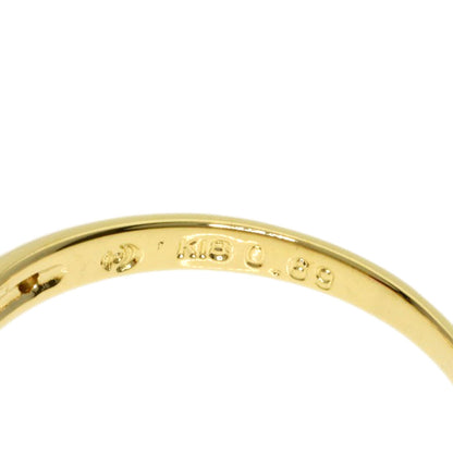 TASAKI Ruby Diamond Ring K18 Yellow Gold Ladies [Used]