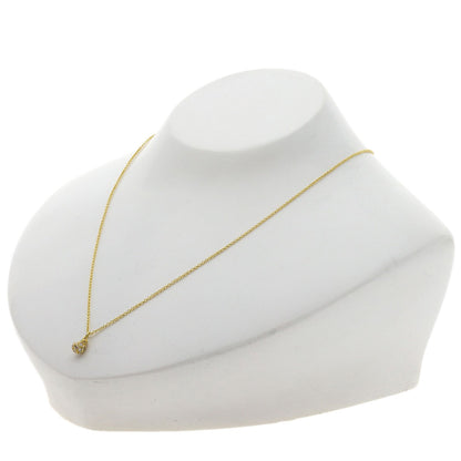 TIFFANY&Co. Teardrop Diamond Necklace K18 Yellow Gold Ladies [Used]