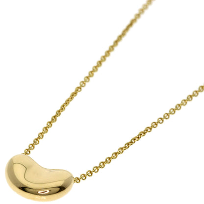 TIFFANY&Co. Bean Necklace K18 Yellow Gold Ladies [Used]