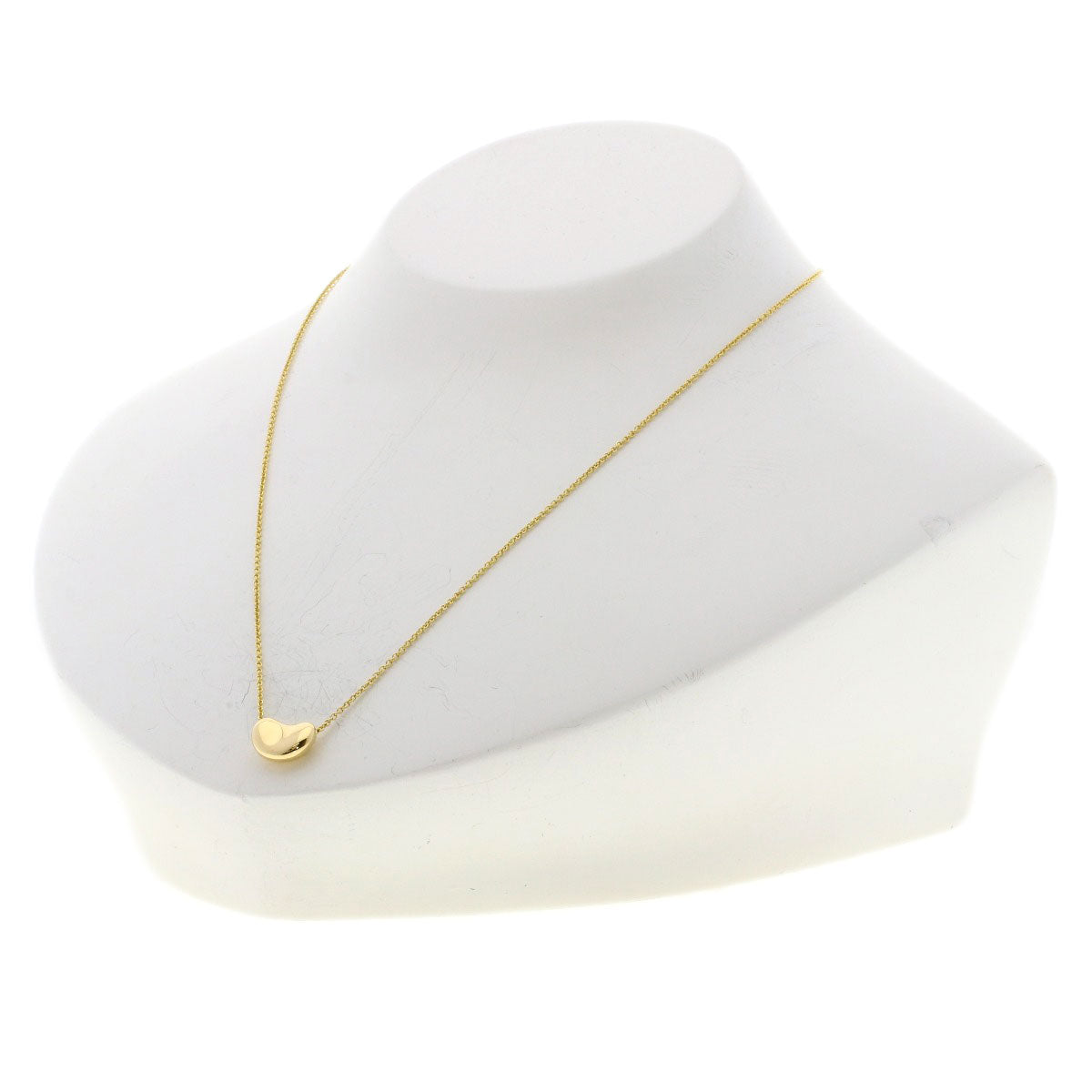 TIFFANY&Co. Bean Necklace K18 Yellow Gold Ladies [Used]