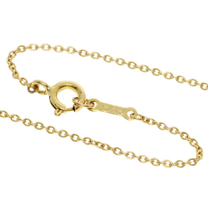 TIFFANY&Co. kiss Necklace K18 Yellow Gold Ladies [Used]