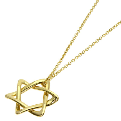 TIFFANY&Co. Star of David Necklace K18 Yellow Gold Ladies [Used]