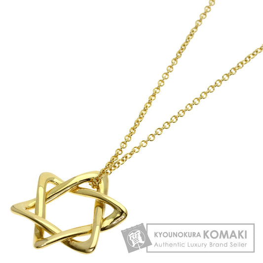 TIFFANY&Co. Star of David Necklace K18 Yellow Gold Ladies [Used]