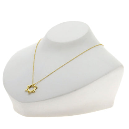 TIFFANY&Co. Star of David Necklace K18 Yellow Gold Ladies [Used]