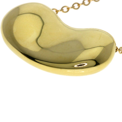 TIFFANY&Co. Bean Medium Necklace K18 Yellow Gold Ladies [Used]