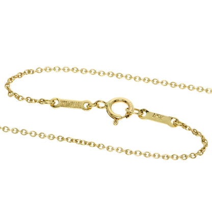 TIFFANY&Co. Leaf fin Necklace K18 Yellow Gold Ladies [Used]