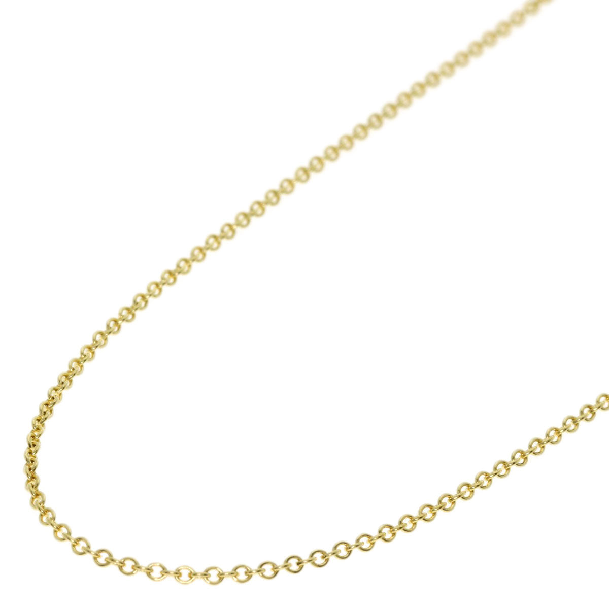 TIFFANY&Co. Chain 18.3" Necklace K18 Yellow Gold Ladies [Used]