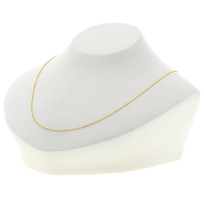TIFFANY&Co. Chain 18.3" Necklace K18 Yellow Gold Ladies [Used]