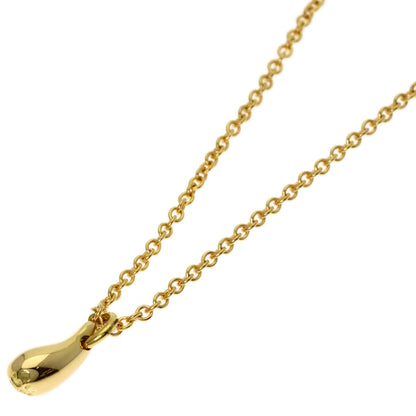 TIFFANY&Co. teardrop Necklace K18 Yellow Gold Ladies [Used]