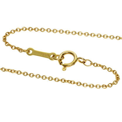 TIFFANY&Co. teardrop Necklace K18 Yellow Gold Ladies [Used]