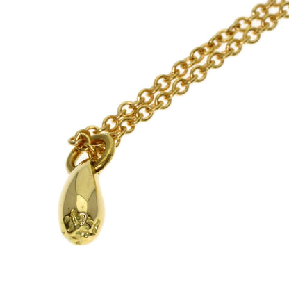 TIFFANY&Co. teardrop Necklace K18 Yellow Gold Ladies [Used]