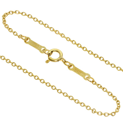 TIFFANY&Co. Open heart Necklace K18 Yellow Gold Ladies [Used]