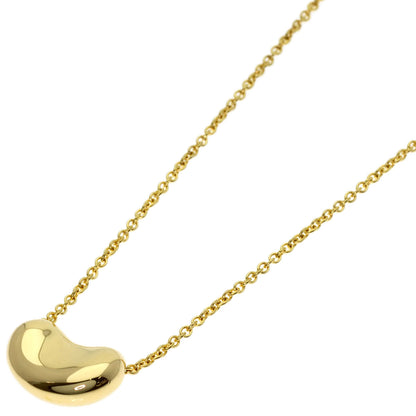 TIFFANY&Co. Bean Necklace K18 Yellow Gold Ladies [Used]