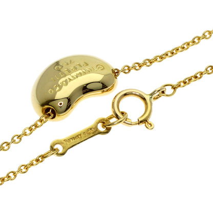 TIFFANY&Co. Bean Necklace K18 Yellow Gold Ladies [Used]
