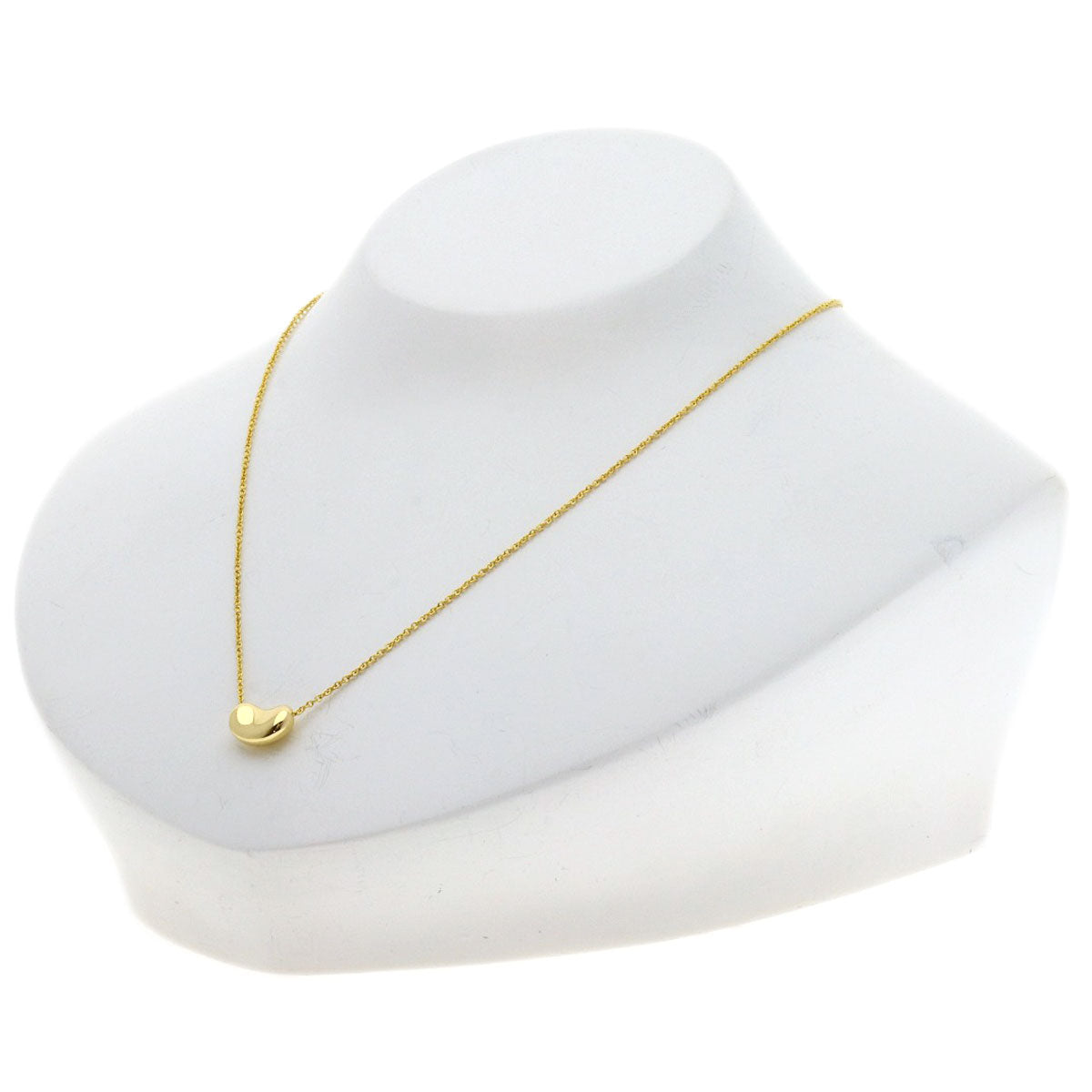 TIFFANY&Co. Bean Necklace K18 Yellow Gold Ladies [Used]