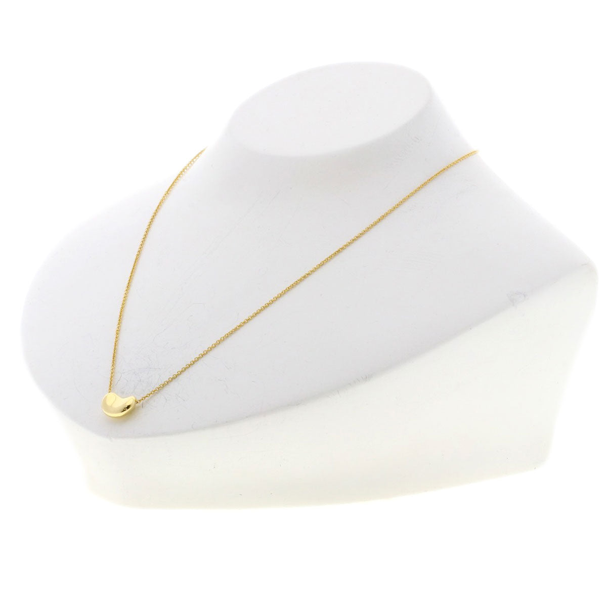 TIFFANY&Co. Bean Necklace K18 Yellow Gold Ladies [Used]