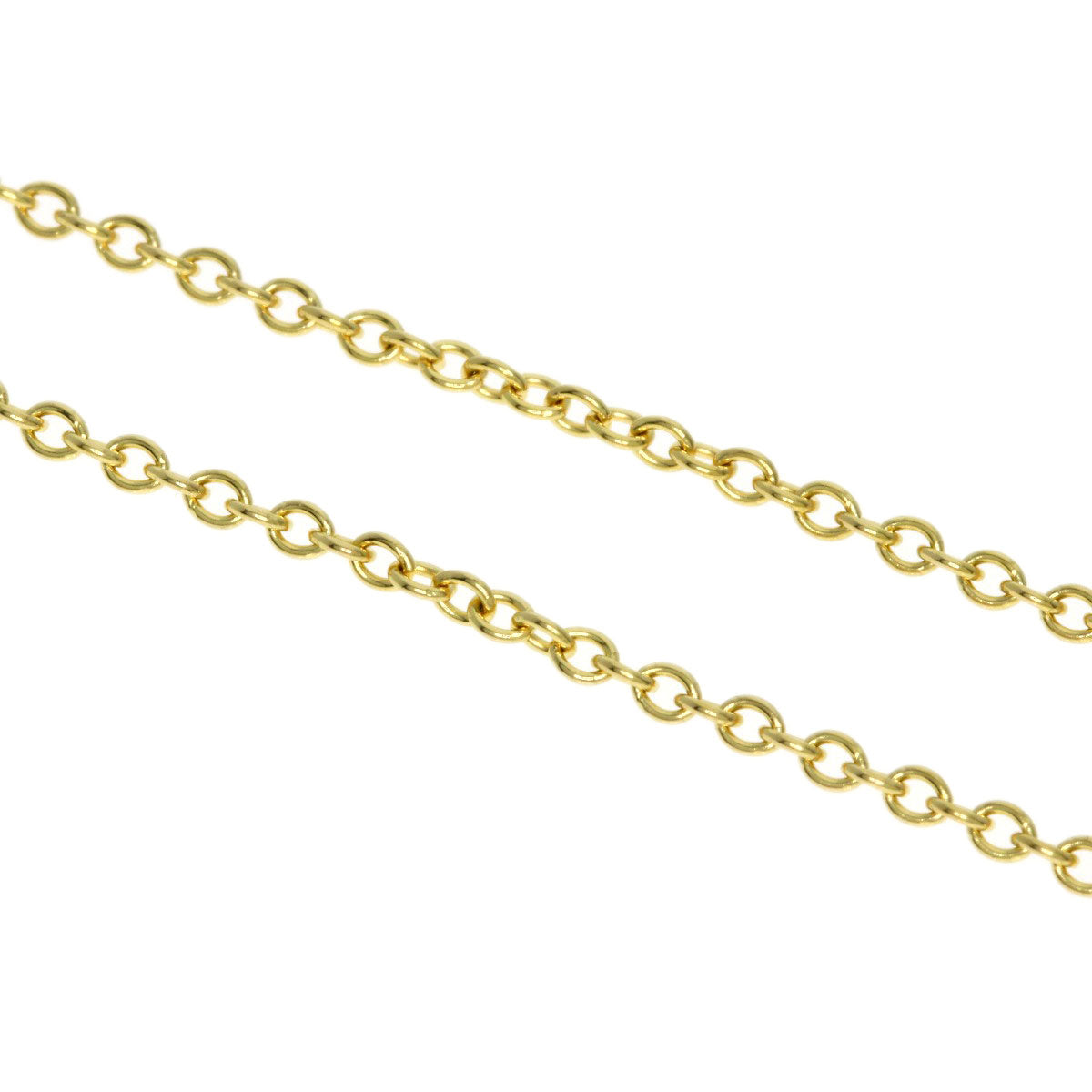 TIFFANY&Co. Chain 17.9" Necklace K18 Yellow Gold Ladies [Used]