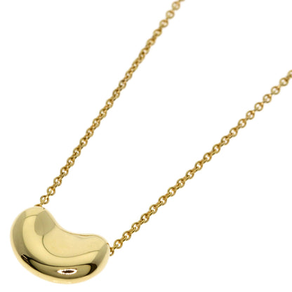 TIFFANY&Co. Bean Necklace K18 Yellow Gold Ladies [Used]