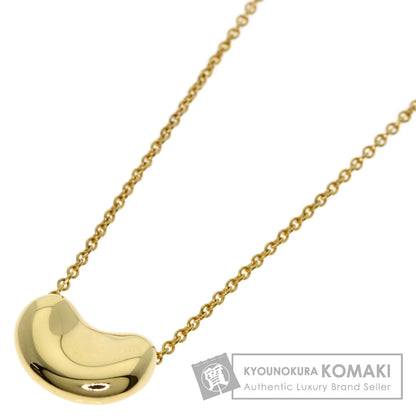 TIFFANY&Co. Bean Necklace K18 Yellow Gold Ladies [Used]