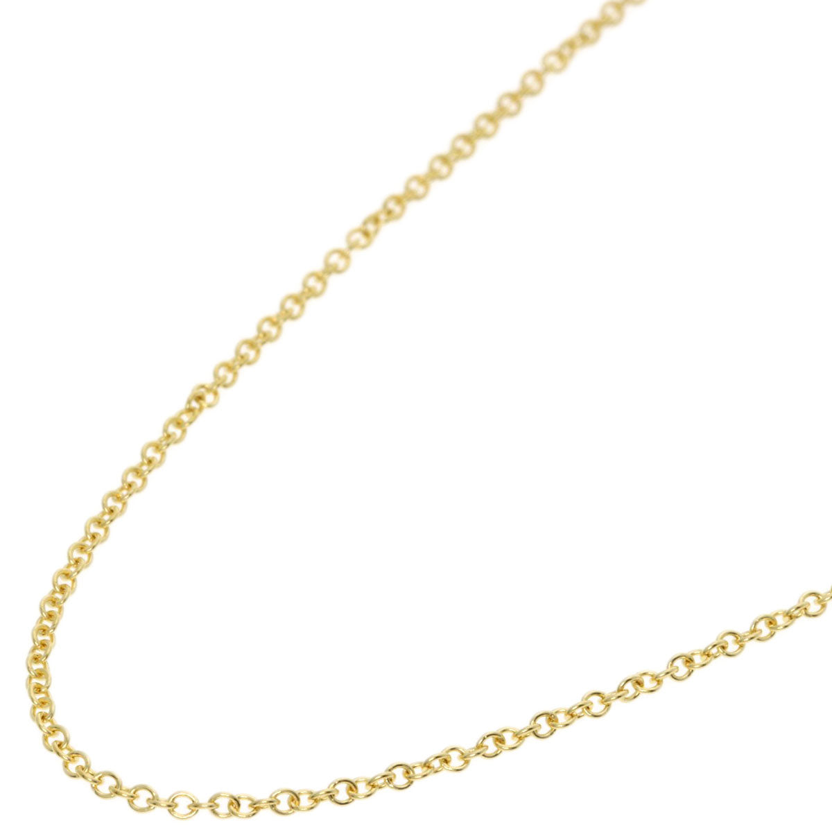 TIFFANY&Co. Chain 17.7" Necklace K18 Yellow Gold Ladies [Used]