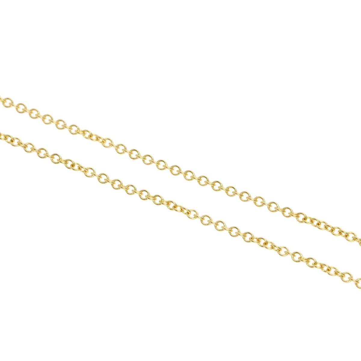 TIFFANY&Co. Chain 17.7" Necklace K18 Yellow Gold Ladies [Used]
